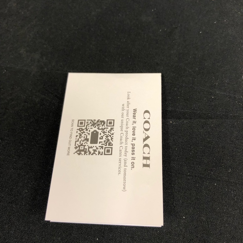 Coach Zip Card Case - Picture 9 of 9